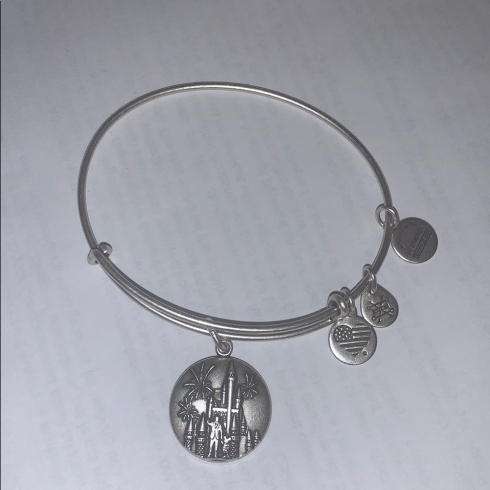 Walt Disney world castle alex and ani bangle
